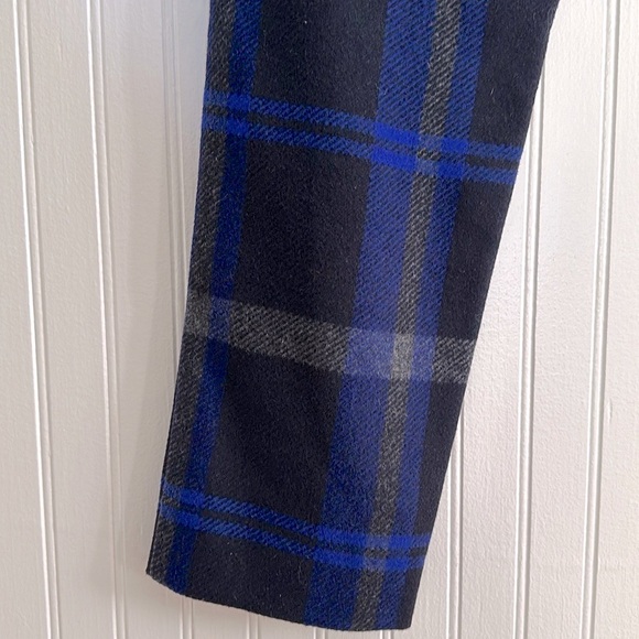 Amy Matto New York Plaid Side Zip Straight Leg Pants - Picture 3 of 6